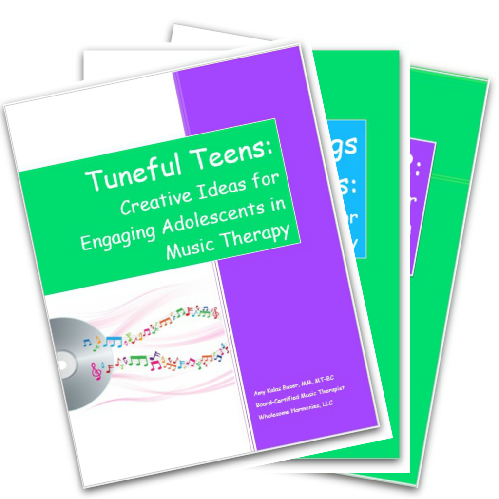 Wholesome Harmonies, LLC Music Therapy EBooks