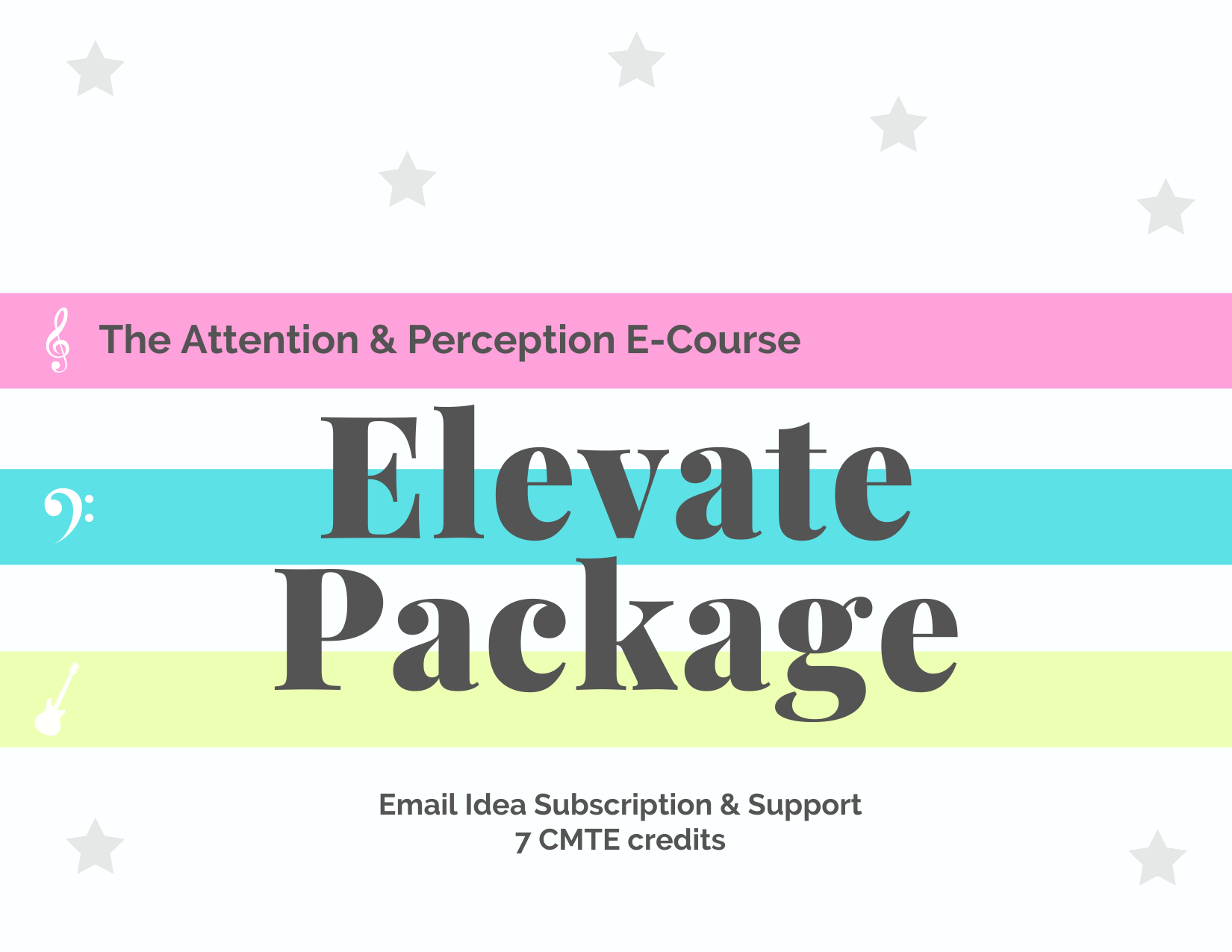 Attention & Perception Course Add-On Package: Elevate (discount!) - Wholesome Harmonies, LLC