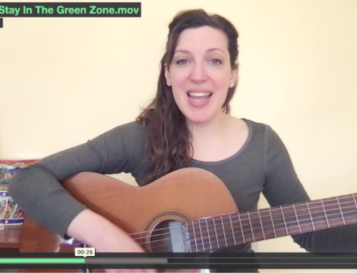 Song Share for School-Age Clients: “Let’s Stay In The Green Zone”