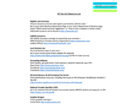 Resource List